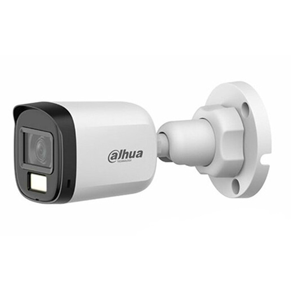 DAHUA DH-HAC-B1A21P-U-IL 2MP Akıllı Çift Işık 30 Metre HDCVI Sabit Lens Bullet Kamera