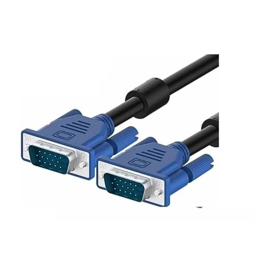 03 MT Vga Kablo Siyah 15pin Erkek-Erkek